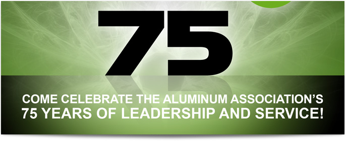 The Aluminum Association Event promotional materials